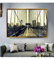 Altın Çerçeveli dekoratif tablo l190 (Gold)