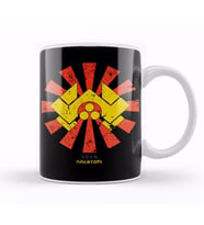 Die Hard Nakatomi Retro Japanese Kupa Bardak Porselen