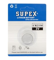 Supex CR2330 3 Volt Lityum Pil Tekli