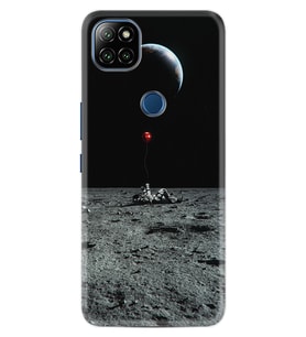 Casper E30 F20 X20 Kılıf Desemli Silikon Astronoot Red Baloon 1608