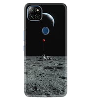 Casper E30 F20 X20 Kılıf Desemli Silikon Astronoot Red Baloon 1608