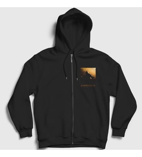 Presmono Unisex Siyah Poster The Shawshank Redemption Fermuarlı Kapüşonlu Sweatshirt 461271tt