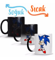 Sonic 01 Sihirli Kupa Bardak Porselen