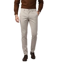 DeepSEA Erkek Bej Modern Fit Likralı Kumaş Pantolon Günlük & Ofis Kullanımı 2602020