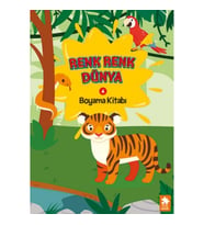 Renk Renk Dünya Boyama Kitabı 4