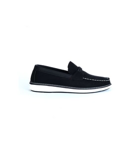 Moda Ayakkabı 01132 Wipklap Erkek Casual Ayakkabı (Siyah)