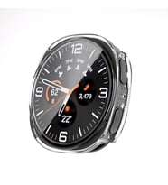 Lexroo Galaxy Watch 8 44mm Sert PC Kasa ve Ekran Koruyucu Watch Gard 38 - Şeffaf