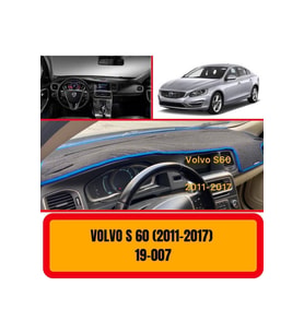 Volvo S60 (2011-2017) Torpido Koruma Koruyucu Kilifi Halisi Örtüsü Aksesuar Yedek Parça