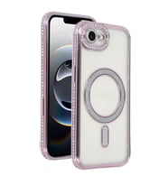 Apple İphone 16e Joke Simli Magneticsafe Kılıf - Pembe
