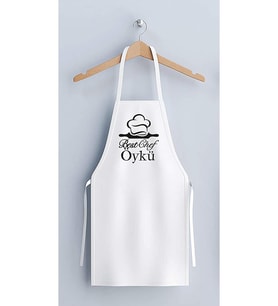 Kişiye Özel Mutfak Önlüğü Resim, Yazı, Logo, Fotoğraf Baskılı