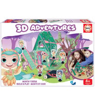 Educa 3 Boyutlu Peri Maceraları Puzzle Seti