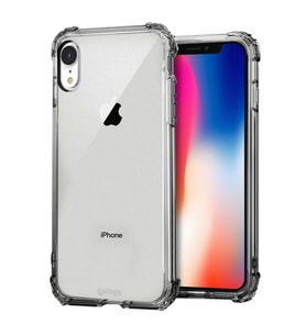 Blogy iPhone XR ile Uyumlu Crystal Fit Kılıf Smoke Black