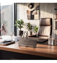 Kişiye Özel Adalet Terazisi Temalı Metal Masa İsimliği Avukat Hâkim Hukuk Ofis Hediyesi