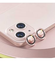 iPhone 13 Uyumlu Gerçek Safir Lens Koruyucu Görüntü Kalitesini Bozmayan Netlik (Pembe)