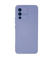 Vivo V23 5g Kılıf Nano İçi Kadife Silikon - Lila