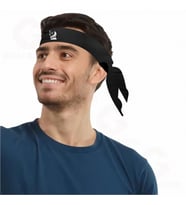 Siyah bandana baskı, baskılı bandana, konser bandana baskı, saç bandı baskı