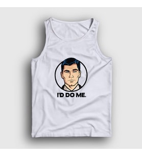 Presmono Unisex Beyaz I'd Do Me Sterling Archer Atlet 299631tt