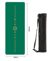 Xtr Fitness Profesyonel Kauçuk Yoga Matı Premium Quality 5 mm (Yeşil)