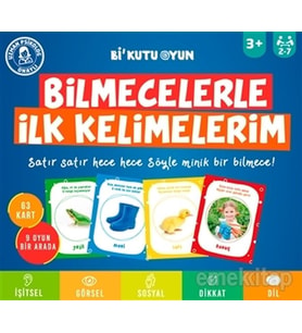 Bilmecelerle İlk Kelimelerim