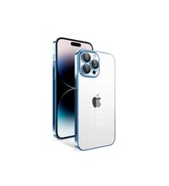 Apple iPhone 14 Pro Uyumlu Kılıf Kamera Korumalı Renkli Çerçeveli Zore Garaj Kapak