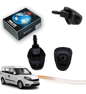 Fiat Doblo Fiorino Punto Nemo Bipper Uyumlu Arka Cam Silecek Su Fıskiyesi - OEM: 60666173