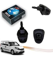 Fiat Doblo Fiorino Punto Nemo Bipper Uyumlu Arka Cam Silecek Su Fıskiyesi - OEM: 60666173