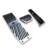 Bmw Otomatik Pedal Seti Vidalı Logolu (Gri)