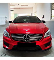 Mercedes Benz Cla W117 2013-2017 Batman Yarasa Ayna Kapağı Piano Black Abs Plastik