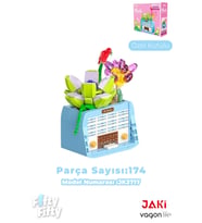 JAKİ Plante Serisi Mutlu Radyo 174 Parça Oyucak Yapım Seti -FFJK2717