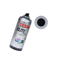 Elite Derin Siyah 9005 Akrilik Hızlı Kuruyan Profesyonel Sprey Boya 400 Ml