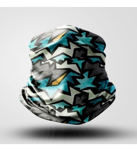 Bandana Buff Misto Kartlıklı - Universal (Şeffaf)