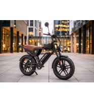APE RYDER GENON ULTRA 750W ELEKTRİKLİ BİSİKLET AYNA ÇANTA VE EL GAZI HEDİYELİ (Siyah)