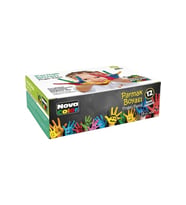 Nova Color Parmak Boyası 12 Renk Parmak Boyası (Karışık)