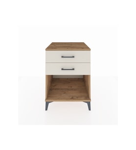 Kronos Komodin 2 Çekmeceli 60x59x80 Çam-Aytaşı