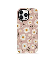 iPhone 13 Pro Vorian Çift Katmanlı Kılıf Daisy Mocha Garden