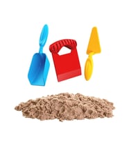 03690 Aksesuarlı Naturel Kinetik Oyun Kumu 1000 gr