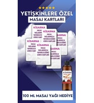 Fantezi Kartları Masaj Yağı İle Beraber Set