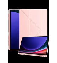 Pilelistore   Samsung Galaxy Tab A11 Kalemlikli Mars Tablet Kılıfı - Rose Gold