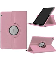 Huawei T5 10 inc Fuchsia Dönebilen Standlı Kılıf (Pembe)