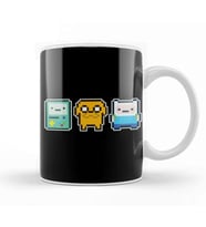 Adventure Time Pixel Art Kupa Bardak Porselen