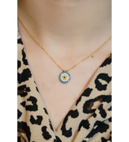 NAZAR BONCUĞU KOLYE 22 AYAR A064749