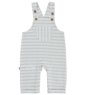 Civil Baby Çizgili Ön Cepli 6-18 Ay Slopet - Mavi