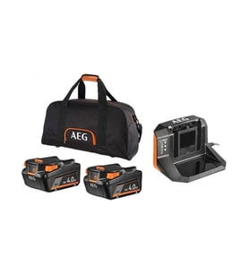 Aeg SETLL1840SLK1 Akü Şarj Kiti 4.0Ah - 4935479809