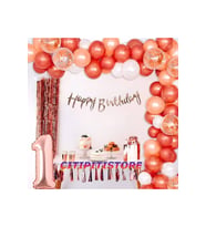 Çıtıpıtıstore 1 Yaş Lüks Balon Zincir Set