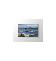 DBSanatevi Vincent Van Gogh - Seascape Near Les Saintes-maries-de-la-mer Tablo 60 X 80 cm
