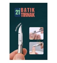 ModaCar Tırnak Batık Makası Pedikür Makası Paslanmaz Çelik Profesyonel