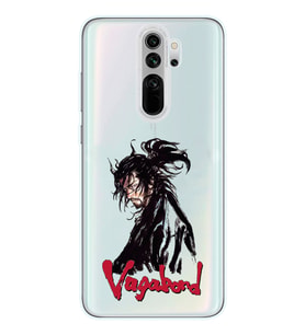 Redmi Note 8 Pro Uyumlu Vagabond Anime Desenli Şeffaf Telefon Kılıfı