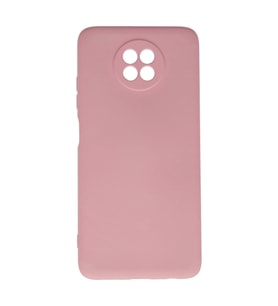 Xiaomi Redmi Note 9 5g Kılıf Nano İçi Kadife Silikon - Pembe