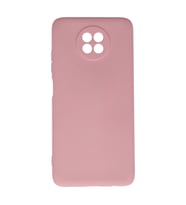 Xiaomi Redmi Note 9 5g Kılıf Nano İçi Kadife Silikon - Pembe