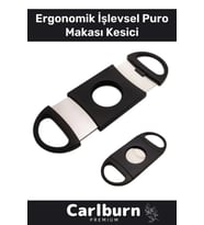 Özel Üretim Ergonomik Plastik Tutuş Paslanmaz Çelik Bıçak Zarif Estetik İşlevsel Puro Makası Kesici